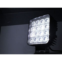 6 FARI FARETTO 12 V 48W-16 LED QUADRATO