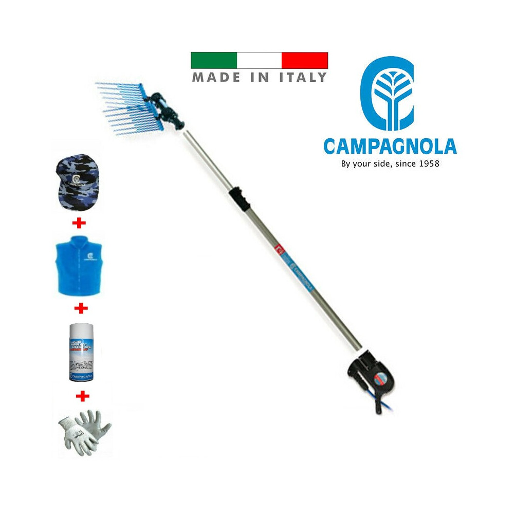 ABBACCHIATORE A BATTERIA CAMPAGNOLA ALICE ECO CON ASTA IN ALLUMINIO 185-270 CM