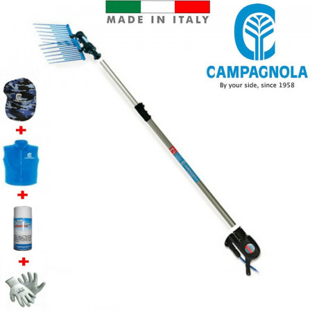 ABBACCHIATORE A BATTERIA CAMPAGNOLA ALICE ECO CON ASTA IN ALLUMINIO 185-270 CM