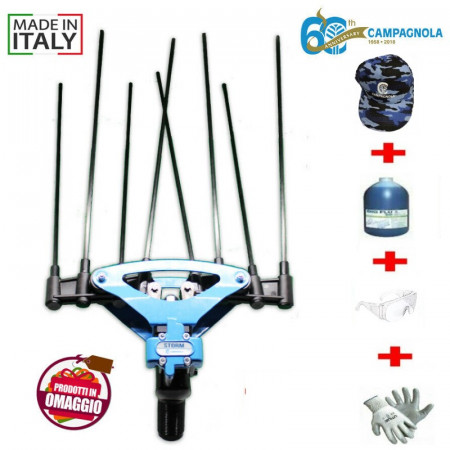 ABBACCHIATORE AD ARIA COMPRESSA STORM CAMPAGNOLA 1800 BATTITI RACCOLTA OLIVE