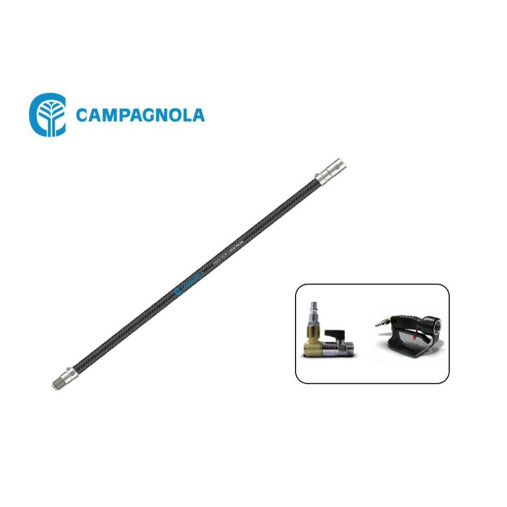 ASTA PNEUMATICA CAMPAGNOLA FISSA 300 CM IN CARBONIO + ACCESSORI