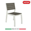 SEDIA POLTRONCINA IN POLIPROPILENE KETER HARMONY COLORE BIANCO CAPPUCCINO