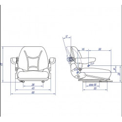 SEDILE CON MOLLEGGIO GOPART TS29001GP