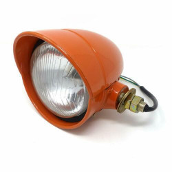 COPPIA FANALI FARO ANTERIORE TRATTORE FIAT SERIE ORO DX+SX+LAMPADINE