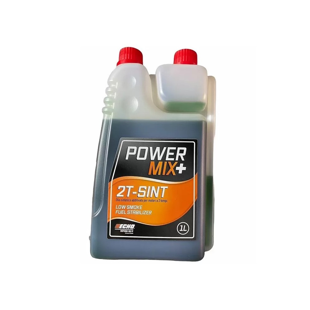 OLIO SINTETICO ECHO POWER MIX 1 LITRO MISCELA MOTORI 2T CON DOSATORE