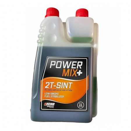 OLIO SINTETICO ECHO POWER MIX 1 LITRO MISCELA MOTORI 2T CON DOSATORE