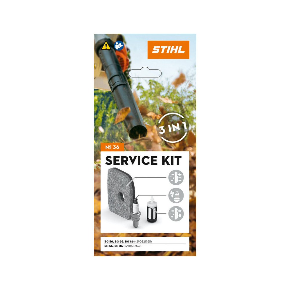 KIT MANUTENZIONE N.36 STIHL SOFFIATORE BG 56 66 86 SH 56 86 42410074100