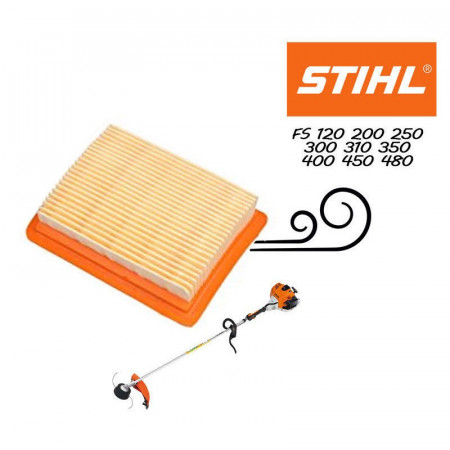 FILTRO ARIA PER DECESPUGLIATORE STIHL FS 120 200 250 300 310 350 400 450 480