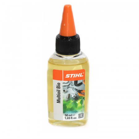 OLIO CATENA STIHL MULTIOIL BIO 50ML POTATORE STIHL GTA26 ECOLOGICO LUBRIFICANTE