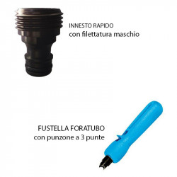 KIT COMPLETO IRRIGAZIONE TUBO ALA