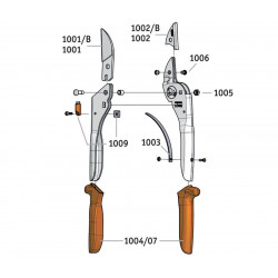 FORBICE LOWE 1 PROFESSIONALE DA POTATURA