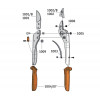 FORBICE LOWE 1 PROFESSIONALE DA POTATURA TAGLIO A BATTENTE MOD.1.107