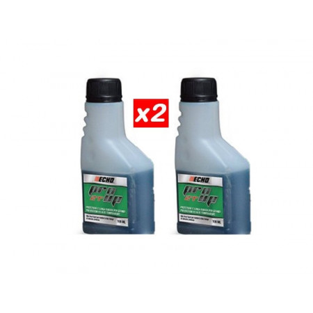 OLIO MISCELA MOTOSEGA ECHO PRO UP 2T SINTETICO 100 ML 2PZ