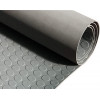 TAPPETO IN GOMMA NERO/GRIGIO IN PVC COPERTURA PAVIMENTO H 1 MT