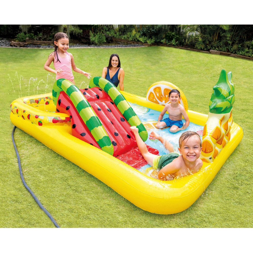 PISCINA GONFIABILE BAMBINI FUN'N FRUIT 57158 GIOCO PER BAMBINI GONFIABILE