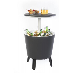 TAVOLINO KETER MINIFRIGO COOL BAR 3 IN 1 DA GIARDINO CON PORTAGHIACCIO 30 LITRI