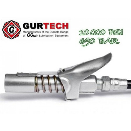 TESTINA G.COUPLER PER POMPE INGRASSAGGIO FILETTO M 10X1 ORIGINALE GURTECH