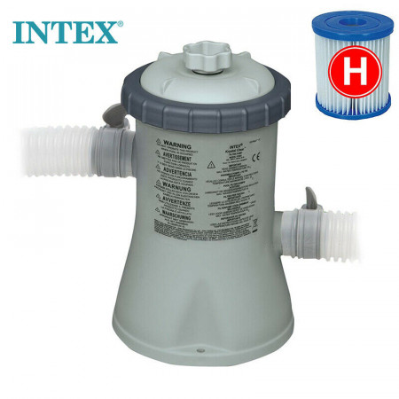 POMPA FILTRO PER PISCINE INTEX 28602 FILTRO TIPO H POMPA FILTRANTE 1250 L/H