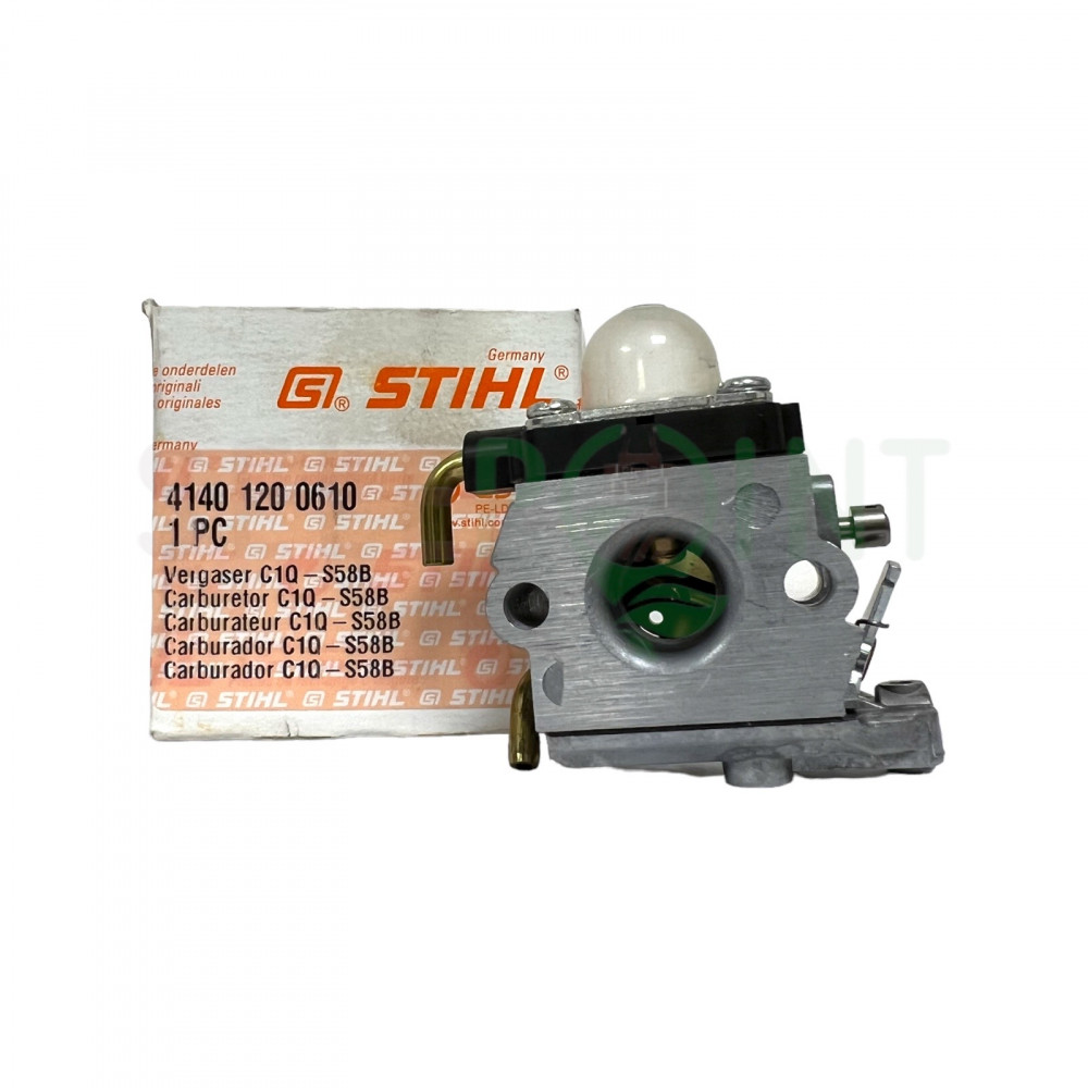 CARBURATORE DECESPUGLIATORE STIHL FS 38 45 55 ZAMA COD 41401200610 ORIGINALE