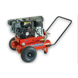 MOTOCOMPRESSORE AIRMEC TEB 22/510 CON MOTORE BENZINA 6,5 HP LONCIN 510 L/MIN