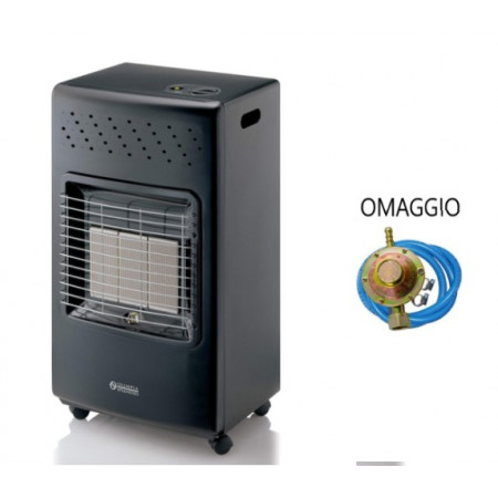 STUFA A GAS INFRAROSSI GPL OLIMPIA 4200W CON RUOTE E KIT BOMBOLA