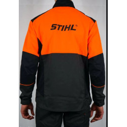 GIACCA DA LAVORO STIHL FUNCTION UNIVERSAL NERO E ARANCIO S-M-L-XL-XXL