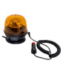 GIROFARO LAMPEGGIANTE CON BATTERIA E BASE MAGNETICA 10 LED X 22W 12-24V