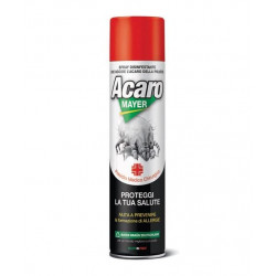 SPRAY DISINFETTANTE ACAROMAYER PER TESSUTI MATERASSI ANTI ACARO ATOSSICO 1/5 CF