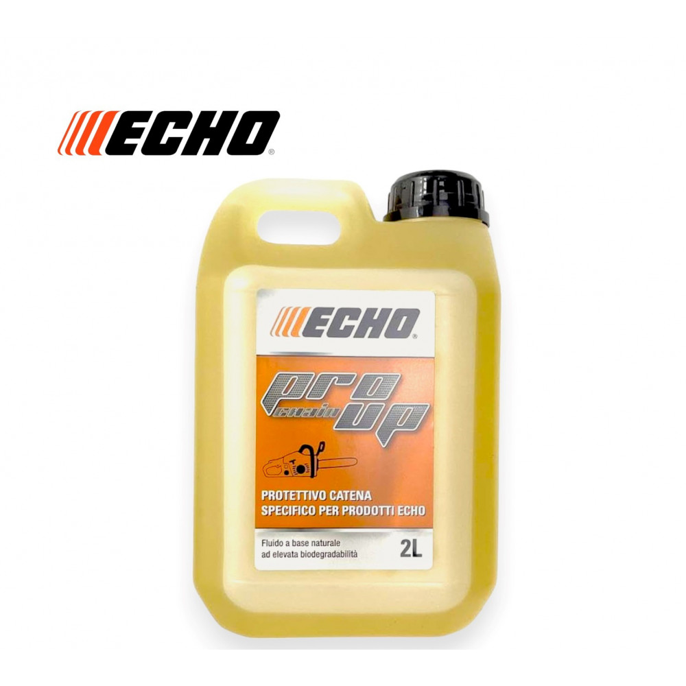 OLIO PROTETTIVO CATENA BARRA ECHO PRO UP BIODEGRADABILE ANTIGRIPPAGGIO 2 LITRI