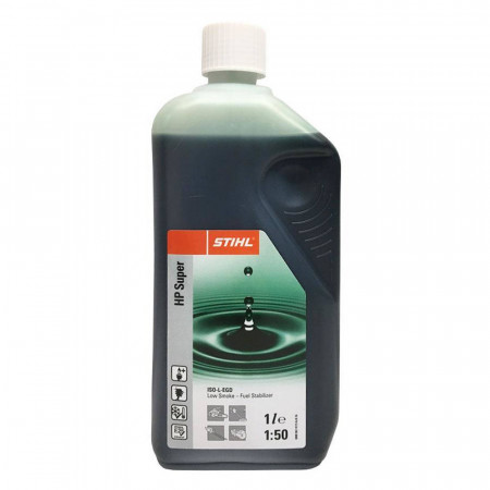 OLIO MISCELA STIHL HP SUPER 1 LITRO MOTORI 2 TEMPI MOTOSEGA DECESPUGLIATORE