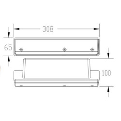 FANALE POSTERIORE SX PER TRATTORE