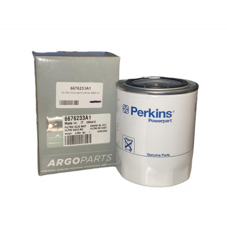 FILTRO OLIO MOTORE ORIGINALE PERKINS 2654412 LANDINI 6676233A1