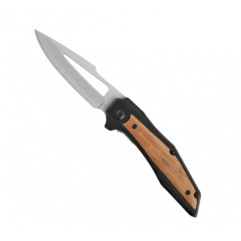 COLTELLO DA TASCA MANICO IN LEGNO LAMA IN ACCIAIO INOX CODICE 26191