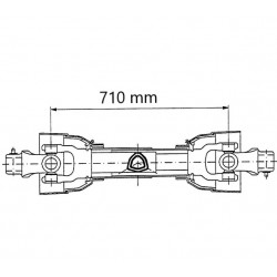 ALBERO CARDANO TRATTORE CATEGORIA 2
