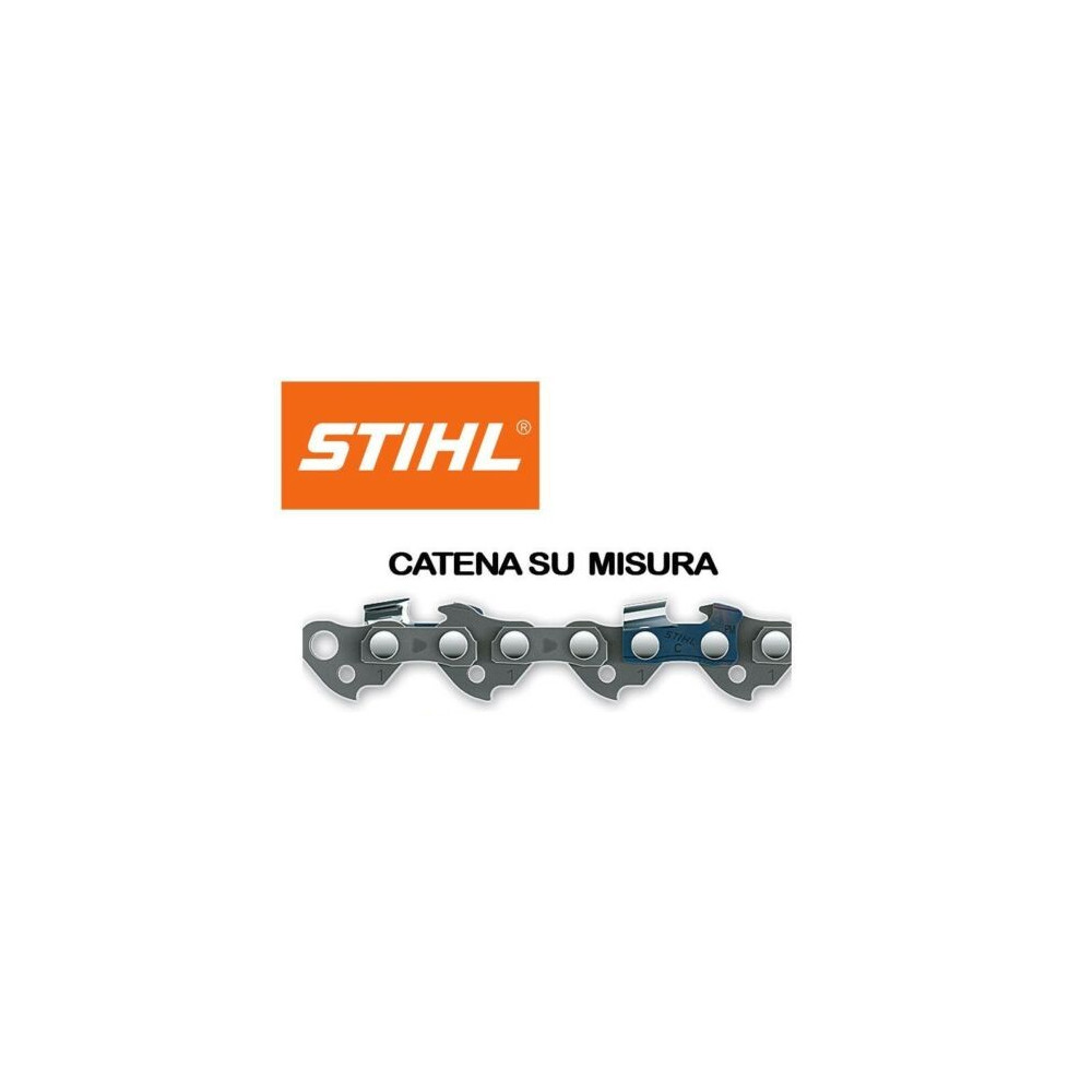 CATENA MOTOSEGA STIHL SU MISURA 3/8'' ORIGINALE COMPATIBILE CON BARRE OREGON