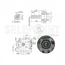 MOTORE A BENZINA ZANETTI ZBM 210 C1M CON