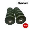 CONFEZIONE 10 PEZZI NASTRO VERDE STOCKER DA 40 METRI IN PVC PER LEGATRICE