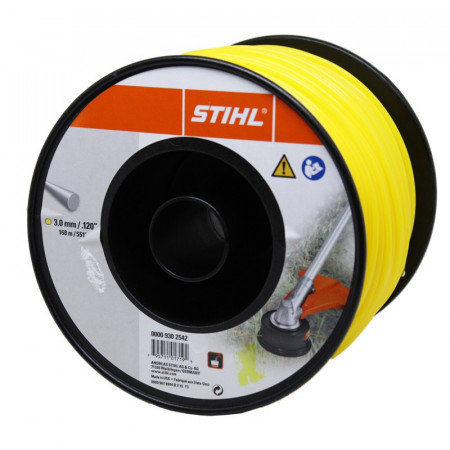 FILO NYLON STIHL TONDO GIALLO 3,0 MM X 162 METRI PER DECESPUGLIATORI