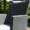 SET DA GIARDINO KETER BALCONY SALVADOR CON DUE POLTRONE E TAVOLO ANTHRACITE